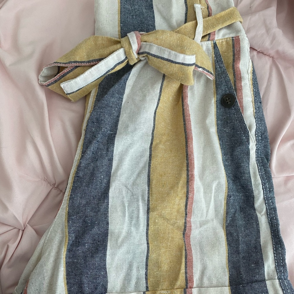 Linen High Waisted Shorts
